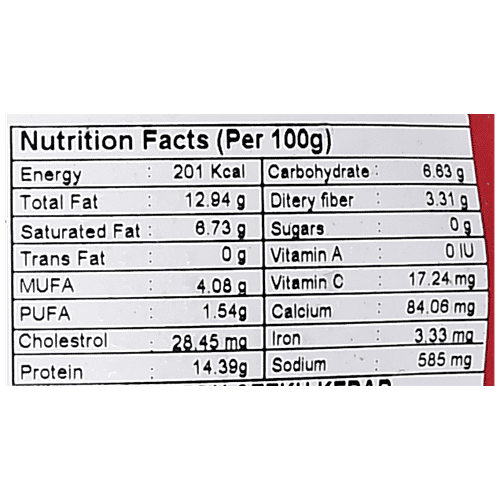 Buy Meatzza Mutton Seek Kebab 200 Gm Online at the Best Price of Rs 160