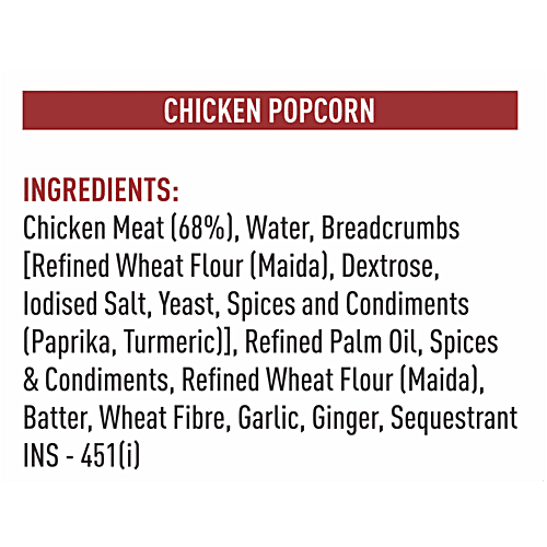Delicious Chicken - Popcorn, 500 g