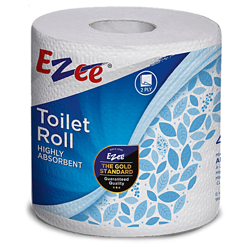 Ezee  Toilet Paper Tissue - 2 Ply, 160 pcs (1 Roll) Soft & Absorbent