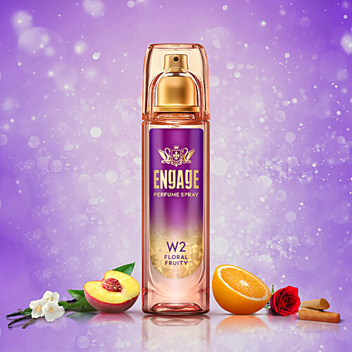 Engage W2 Perfume Spray - For Women, Floral & Fruity Fragrance, 120 ml  