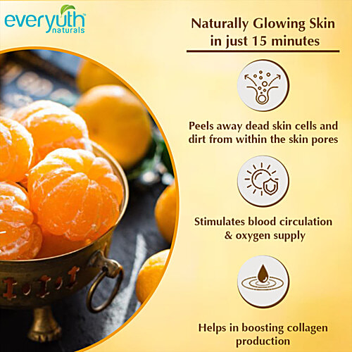 Everyuth Naturals Golden Glow Peel-off Mask, 25 g Tube 