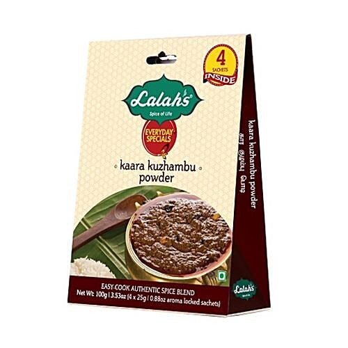 Buy Lalah's Kaara Kuzhambu Powder Online at Best Price of Rs null