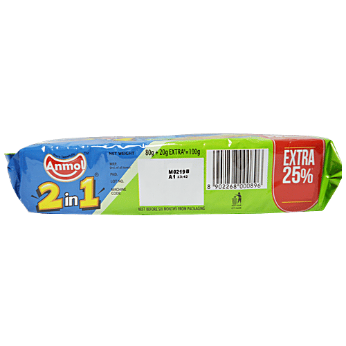 Anmol Biscuits - 2 in 1, 100 g  