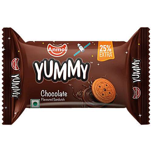 Buy Anmol Biscuits Yummy Chocolate 28 g Online at the Best Price of Rs