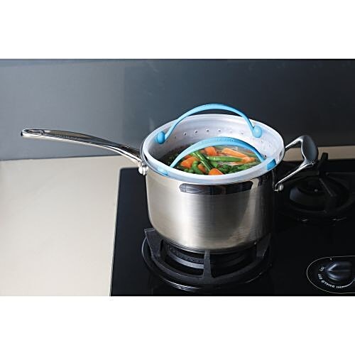 Buy Dreamfarm Big Vebo Vegetable Wash Boil Steam Strainer Pw140Df