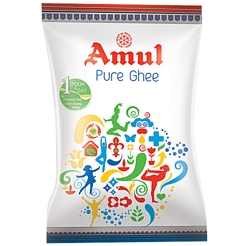 Buy Amul Ghee 1 Ltr Pouch Online at the Best Price of Rs 615 bigbasket