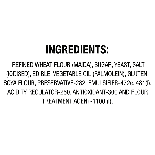 Super White Bread, 400 g  Free from Potassium Bromate