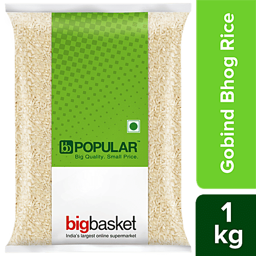 bb Popular Gobind Bhog Rice/Chawal/Chall, 1 kg  
