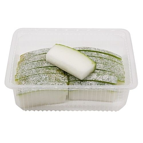 Fresho Ash Gourd - Cut, 500 g  