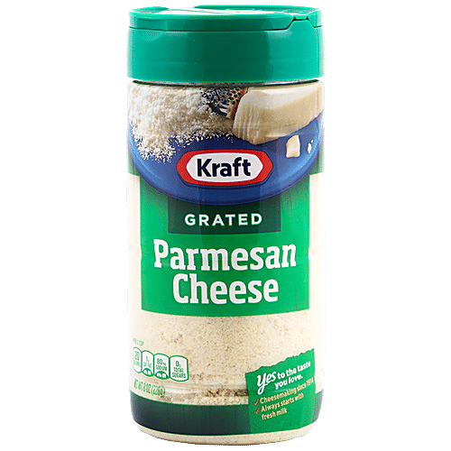 Buy Kraft Parmesan Cheese Grated 226 gm Online at Best Price. of Rs