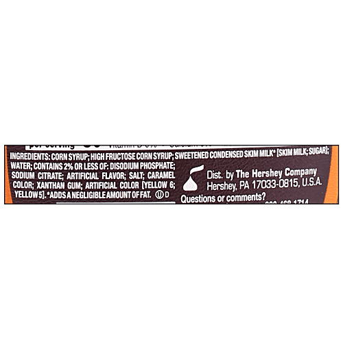 Hersheys  Syrup - Indulgent Caramel Flavor, Imported, 623 g Bottle 