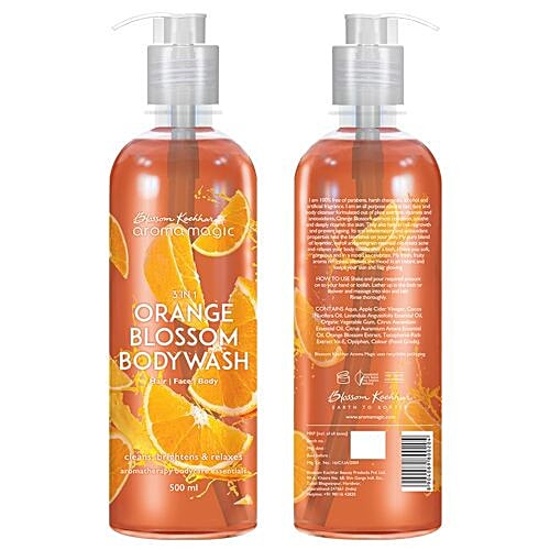 Aroma Magic  Bodywash - 3-In-1, Orange Blossom, 500 ml  