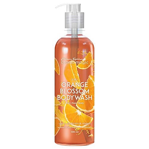 Aroma Magic  Bodywash - 3-In-1, Orange Blossom, 500 ml  