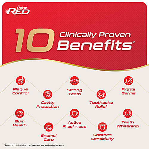 Buy Dabur Red Ayurvedic Toothpaste 200 200 Gm Online At Best Price of