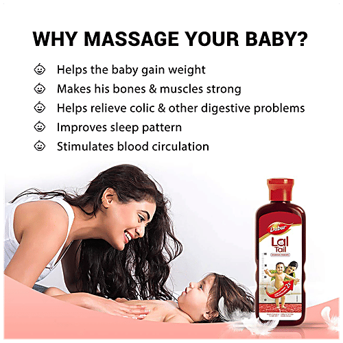 Dabur Ayurvedic Medicine Lal Tail, 500 ml  