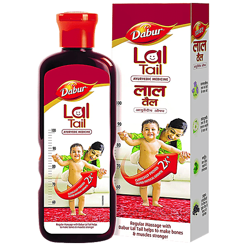 Dabur Ayurvedic Medicine Lal Tail, 500 ml  