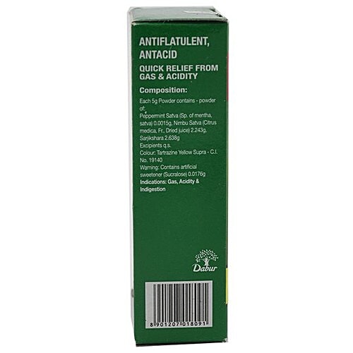 Dabur Pudin Hara Fizz, 5 g Pack of 6 Effective Cooling Relief