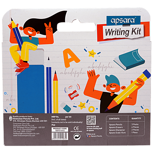 Buy Apsara Writing Kit Assorted Stationery, For Children Online at