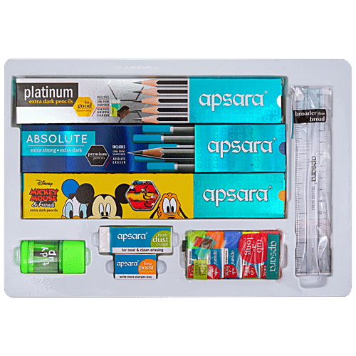 Buy Apsara Writing Kit Assorted Stationery, For Children Online at