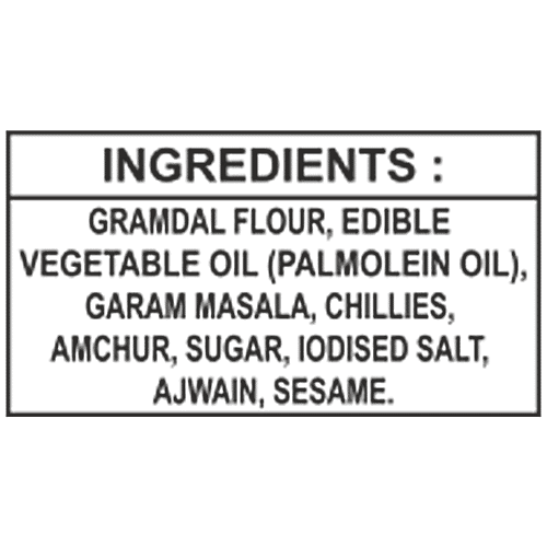 Samrat  Tam Tam Namkeen - Hot Finger, Healthy, Indian Snack, 45 g  