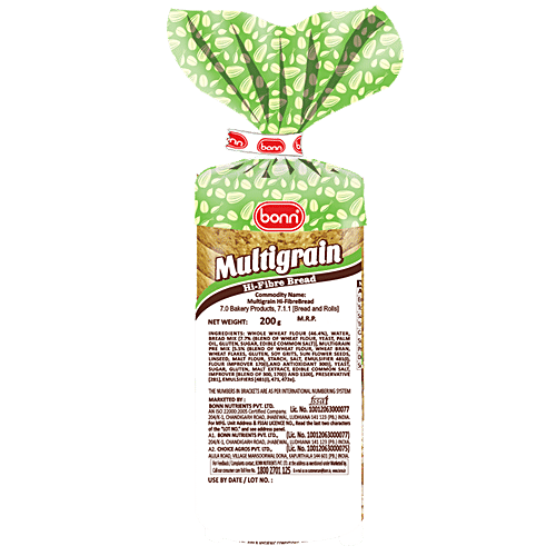 Buy Bonn Bread Multigrain 200 Gm Online at the Best Price of Rs 35
