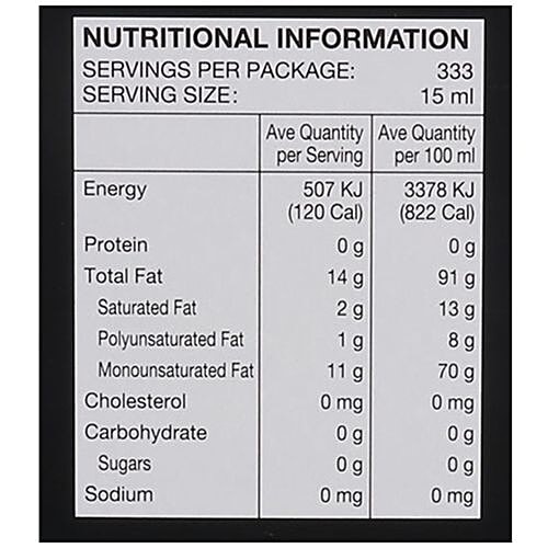 Colavita Extra Virgin Olive Oil, 5 L Tin Certified Italian