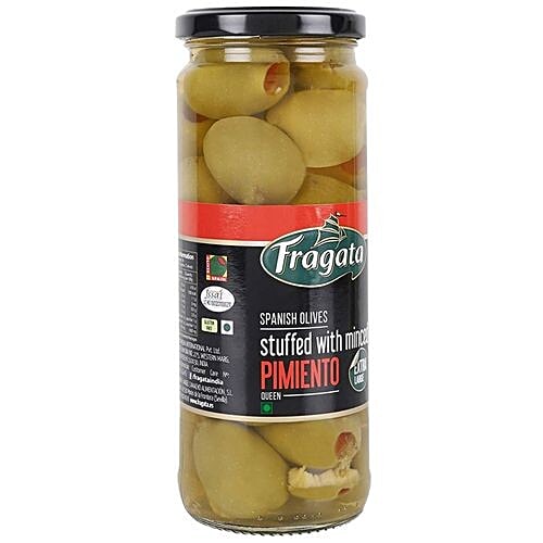 Buy Fragata Olives Spanish Green Stuffed With Minced Pimiento Queen 450