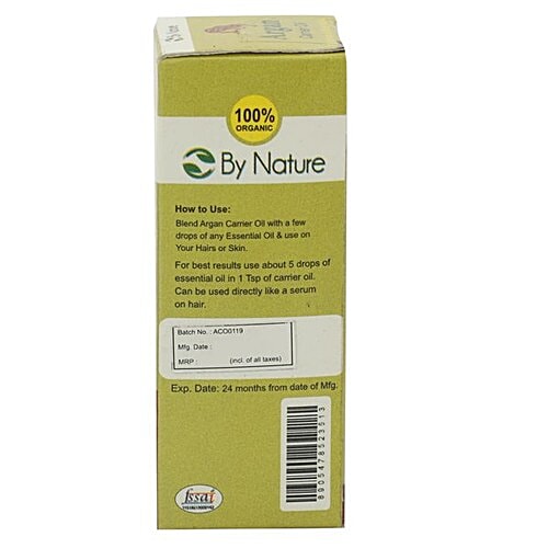 By Nature Carrier Oil - Argan, 30 ml  