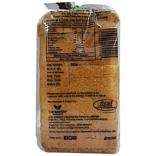Buy Just Breads Bread Sandwich 300 Gm Online at the Best Price of Rs 40 bigbasket