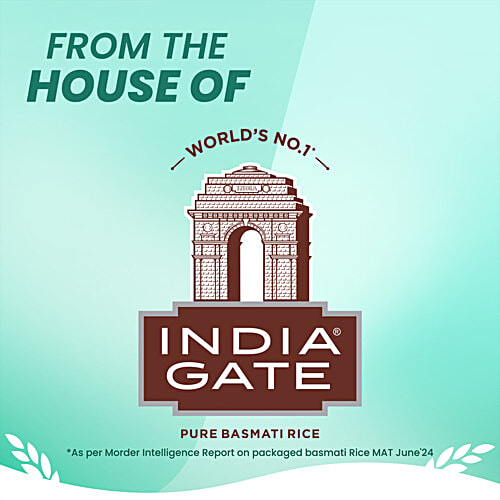 India Gate Brown Basmati Rice/Basmati Tandul - 12 Minute Active Health Special, 1 kg  Aids Gut Health, Low Fat & Gluten Free