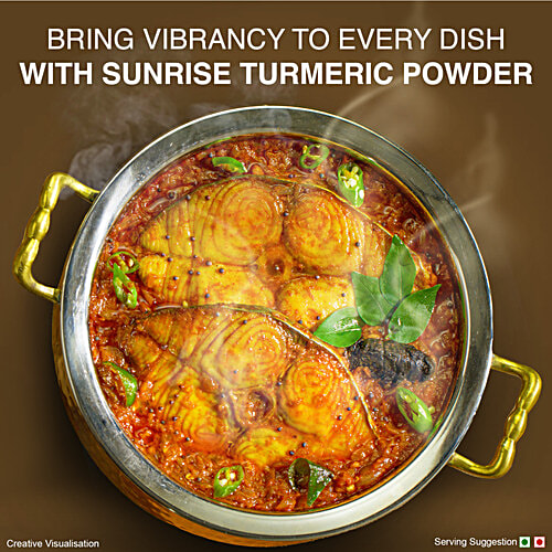 Sunrise Pure Turmeric Powder/Haladi, 50 g Pouch 