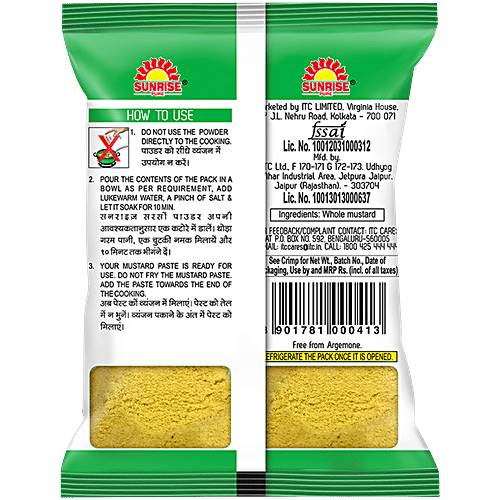 Sunrise Pure Powder - Mustard/Mohari, 35 g  