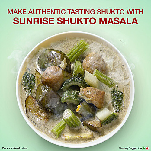 Sunrise Pure Pure Shukto Masala Spice Powder, 50 g  Made from Select Ingredients