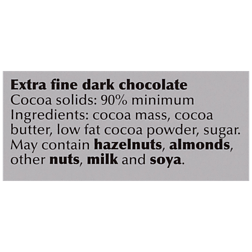 Lindt Excellence Dark Chocolate - 90% Cocoa, 100 g  Inliven your senses
 Ultimate chocolate experience
