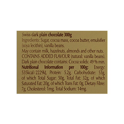 Lindt Chocolate - Gold Bar Hazelnut, 300 g  