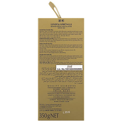 Lindt Chocolate - Napolitains Assorted, 350 g  