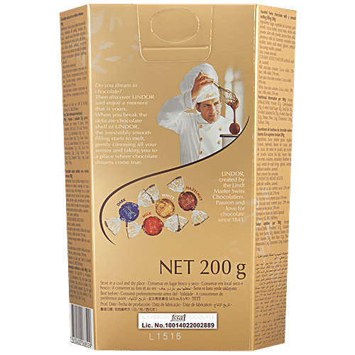 Lindt Chocolate - Lindor Assorted, 200 g  