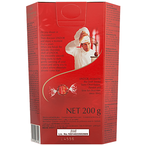 Lindt Chocolate - Lindor Milk, 200 g  