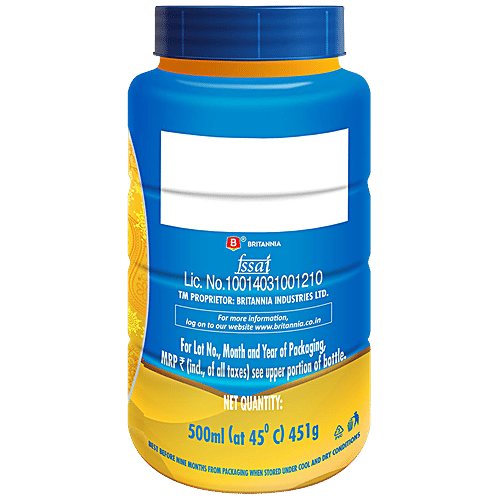 Britannia Pure Cow Ghee/Tup, 500 ml  Rich Aroma