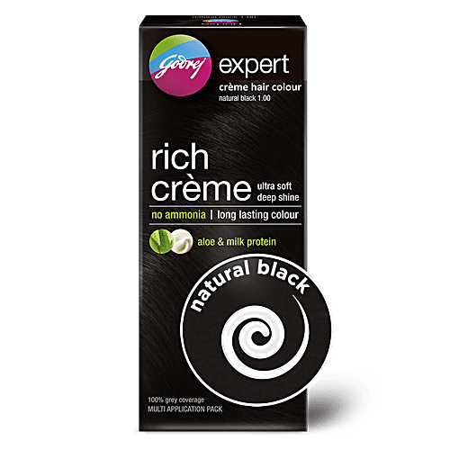 Buy Godrej Expert Rich Creme Hair Colour Natural Black 1 Multi