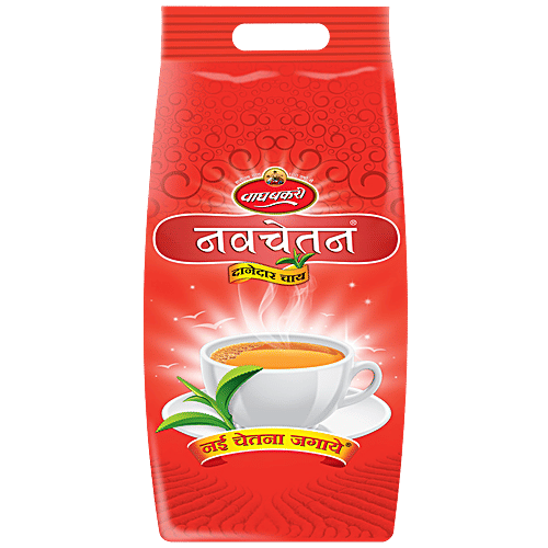 Wagh Bakri Leaf Tea - Navchetan, 1 Kg  