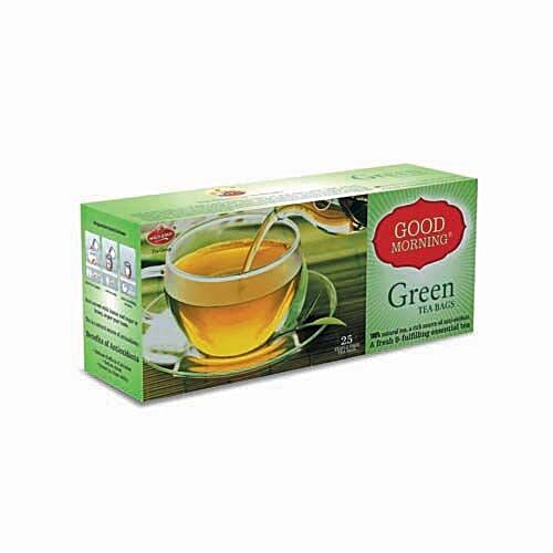Wagh Bakri Good Morning Tea Bags - Green Tea, 37.5 g  