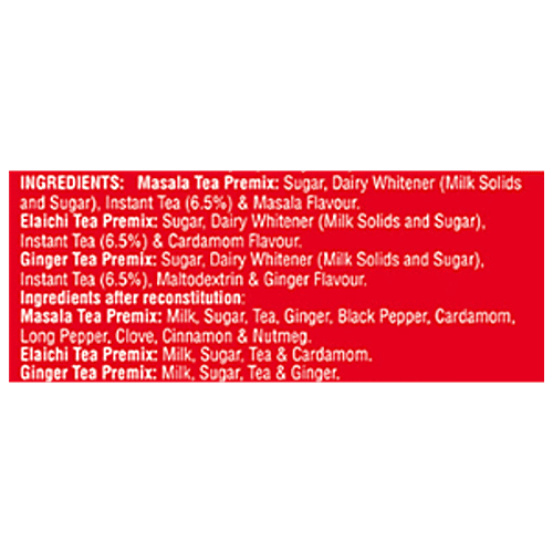 Wagh Bakri Instant Premix Tea - 3 In 1 Combo Pack, 168 g (12 Sachets x 14 g each) 