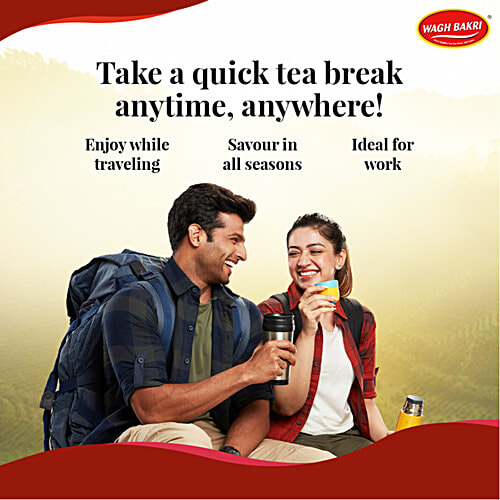 Wagh Bakri Instant Premix Tea - 3 In 1 Combo Pack, 168 g (12 Sachets x 14 g each) 