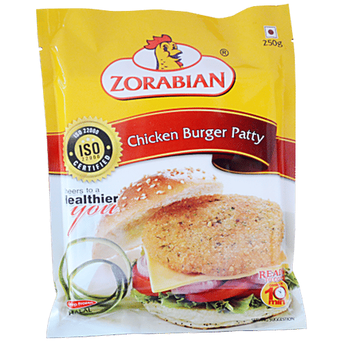 Buy Zorabian Chicken Burger Patty 250 Gm Online at the Best Price of Rs 170 bigbasket