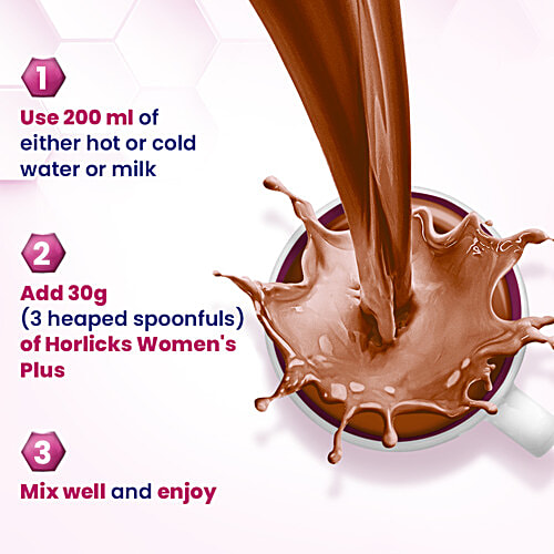 Horlicks Women's Plus Chocolate, 400 g Carton 