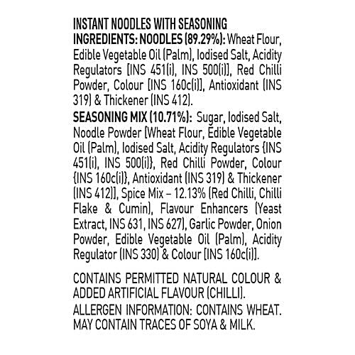 Top Ramen  Noodles - Fiery Chilli, 70 g Pouch 