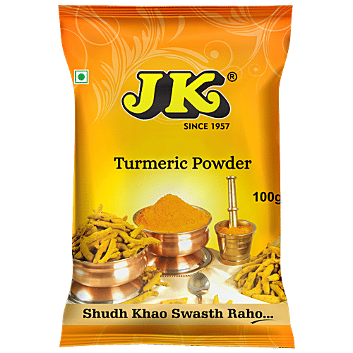 JK Turmeric Powder/Arisina Pudi/Haldi, 100 g Pure & Natural