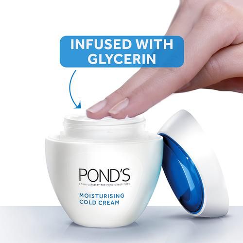 Ponds Cold Cream - For Soft Glowing Skin, Provides Nourishment & Protection, 200 ml  
