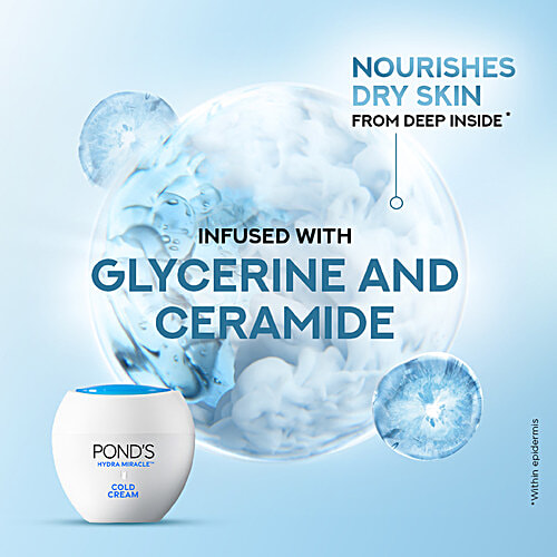 Ponds Cold Cream - For Soft Glowing Skin, Provides Nourishment & Protection, 200 ml  